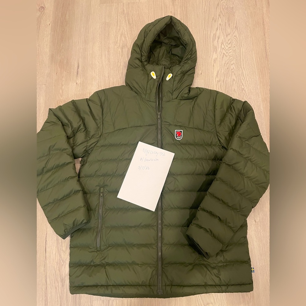 NWOT Fjallraven Expedition Pack Down Hoodie